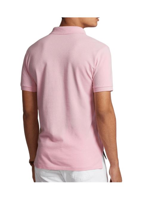 polo uomo slim cotone piqué pink POLO RALPH LAUREN | 710795080004